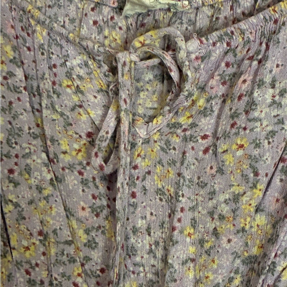 Hippie Rose Lavender Floral Blouse - Picture 4 of 12